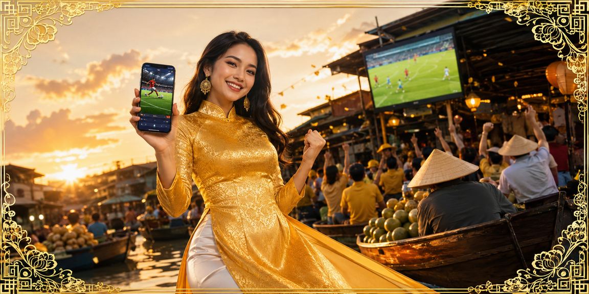 Phụ nữ Cần Thơ trong trang phục áo dài tham khảo thông tin cá cược thể thao